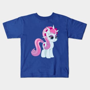 Violet Blurr pony Kids T-Shirt